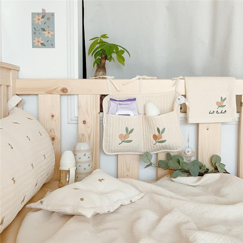 Bedside Baby Bottle & Diaper Organizer