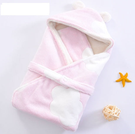 Cozy Solid Baby Swaddle Blanket