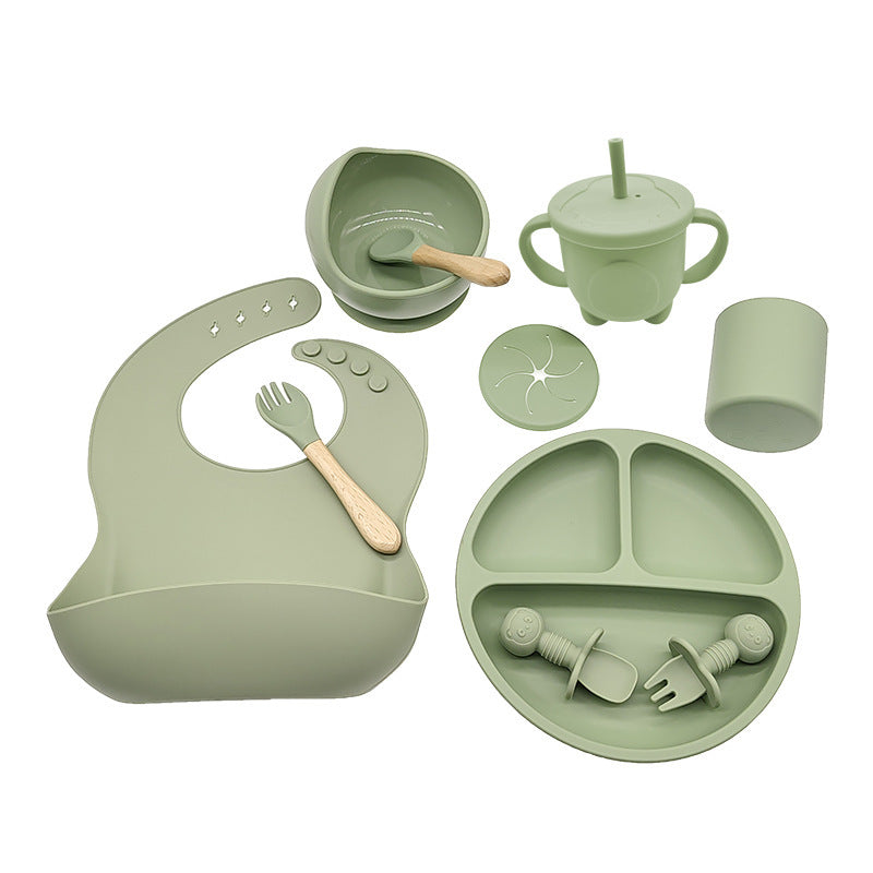 Kid-Friendly Silicone Dinner Plates