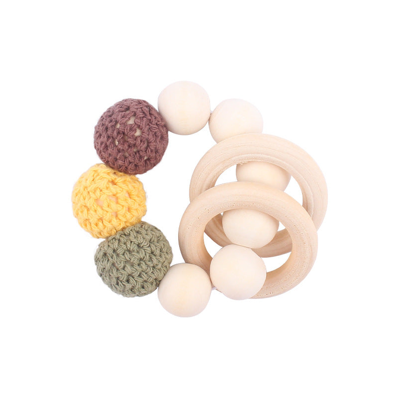 Cute Baby Pacifier Clip with Woolen Yarn Bal