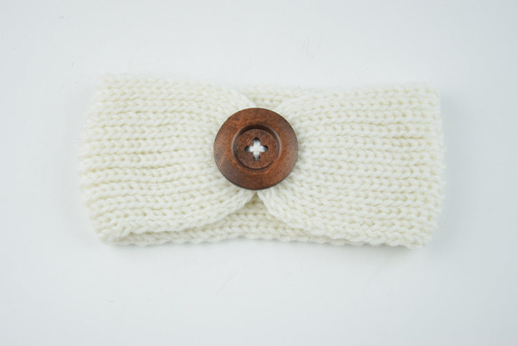 Hand‑Woven Baby Wool Headband – Soft & Adorable Accessory