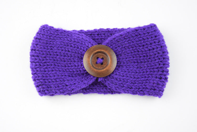 Hand‑Woven Baby Wool Headband – Soft & Adorable Accessory