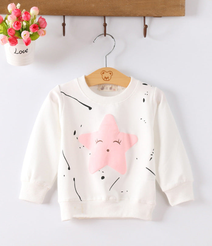 Soft Knit Baby Girl Pullover for Autumn