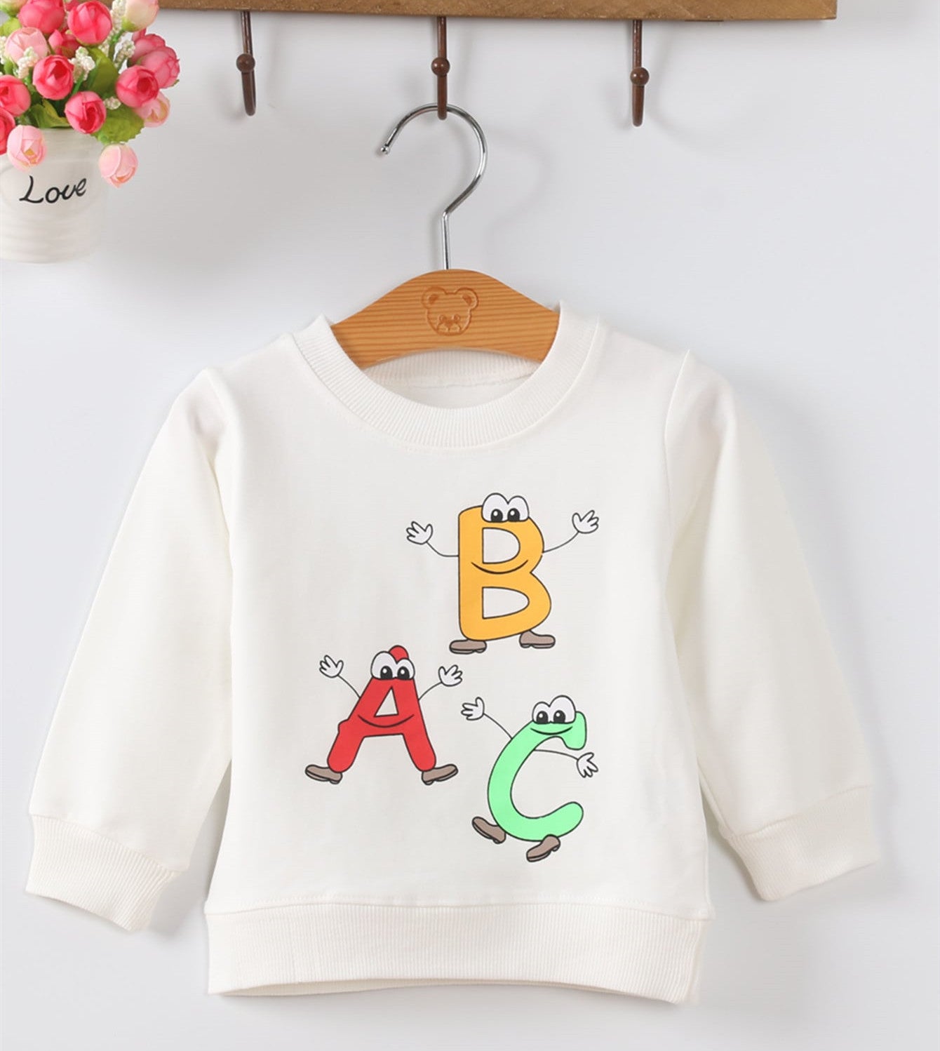 Soft Knit Baby Girl Pullover for Autumn