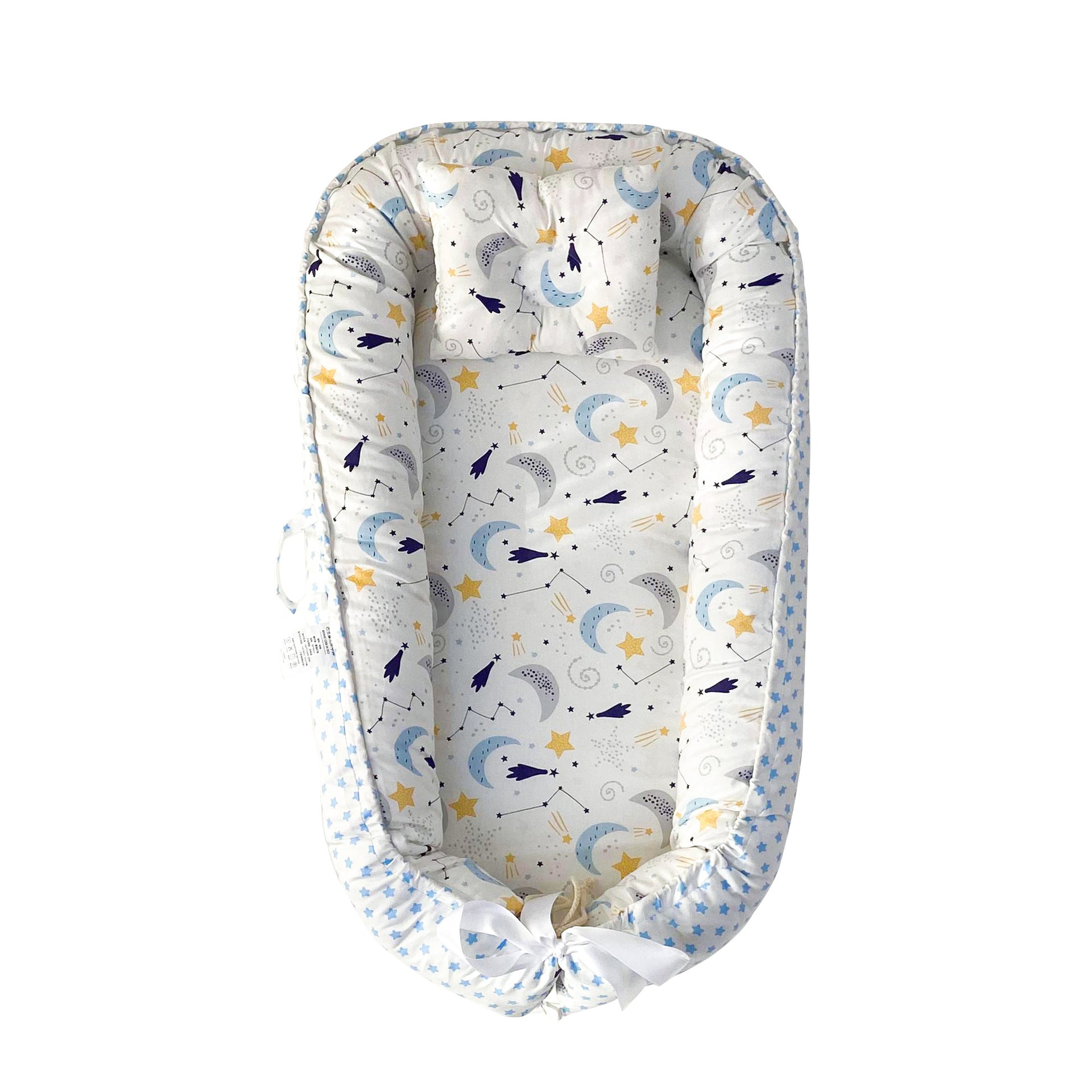 Cozy Cotton Baby Nest – Portable Bed for Newborns