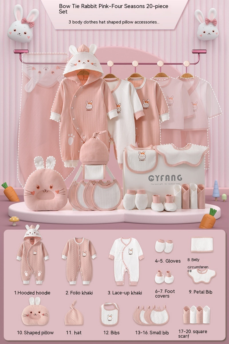 Newborn Essentials Gift Set – Baby Clothes & Accessories