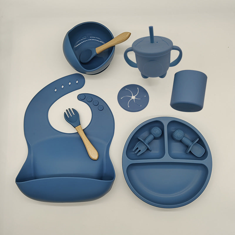 Kid-Friendly Silicone Dinner Plates