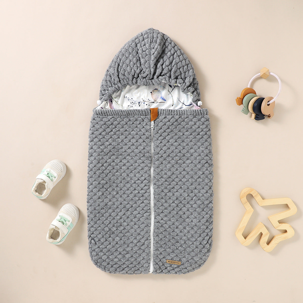 Soft Newborn Swaddle Cocoon for Better Sleep