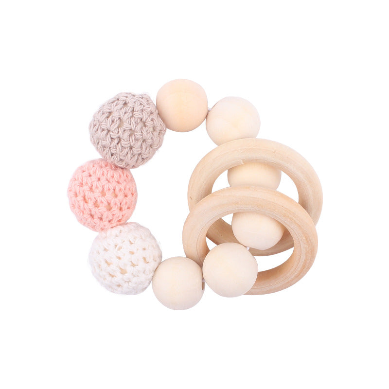 Cute Baby Pacifier Clip with Woolen Yarn Bal