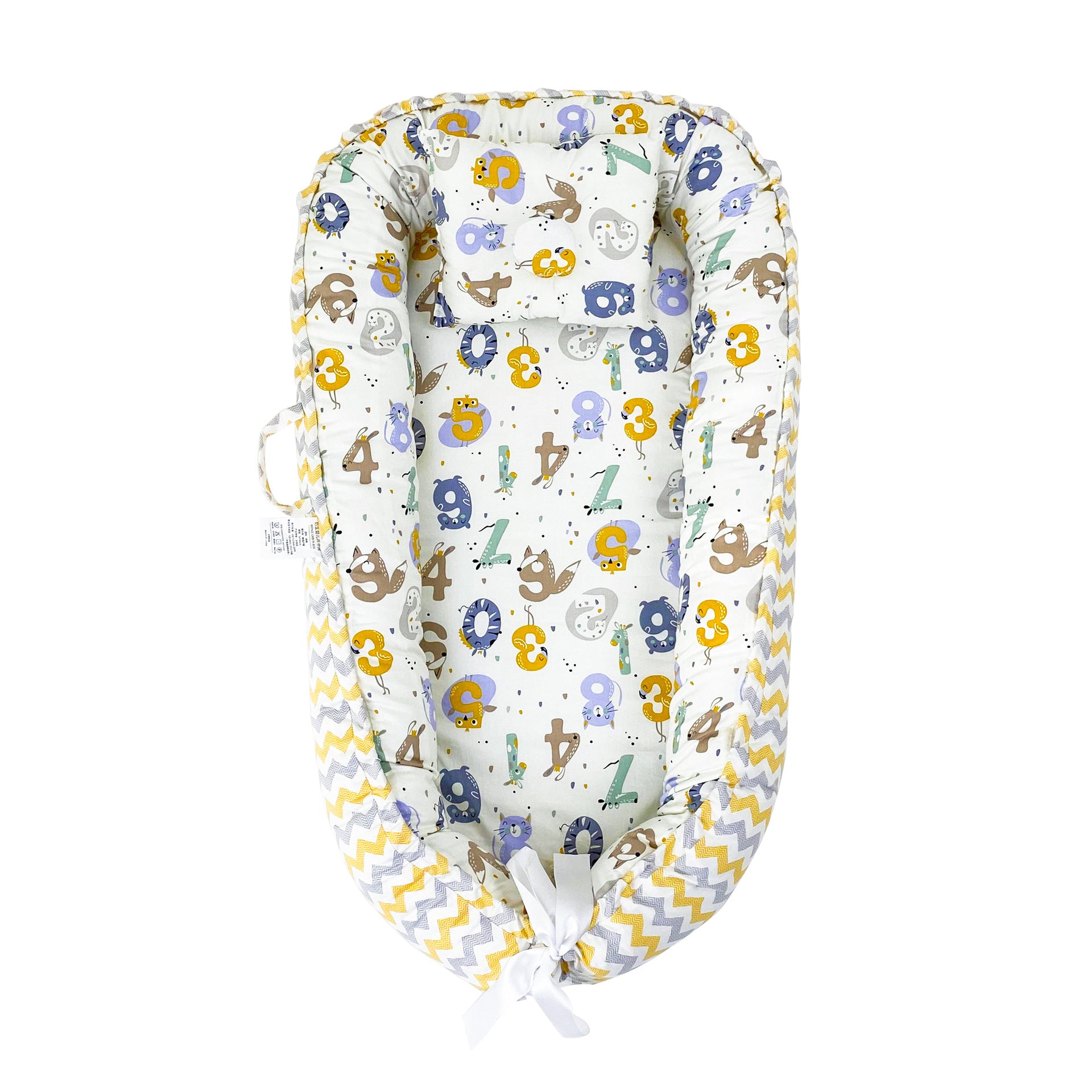 Cozy Cotton Baby Nest – Portable Bed for Newborns