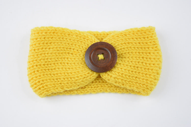 Hand‑Woven Baby Wool Headband – Soft & Adorable Accessory