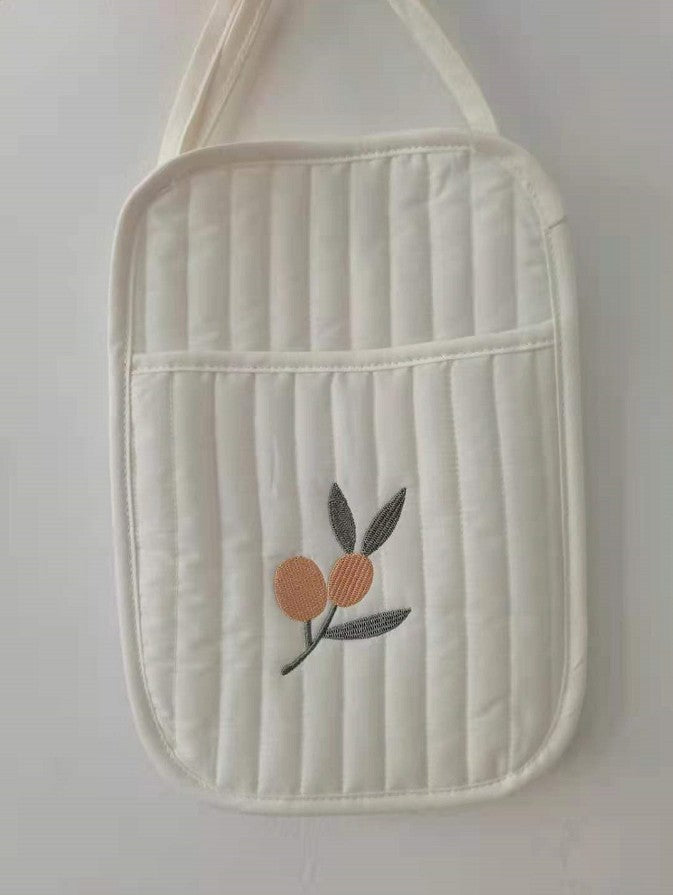 Bedside Baby Bottle & Diaper Organizer