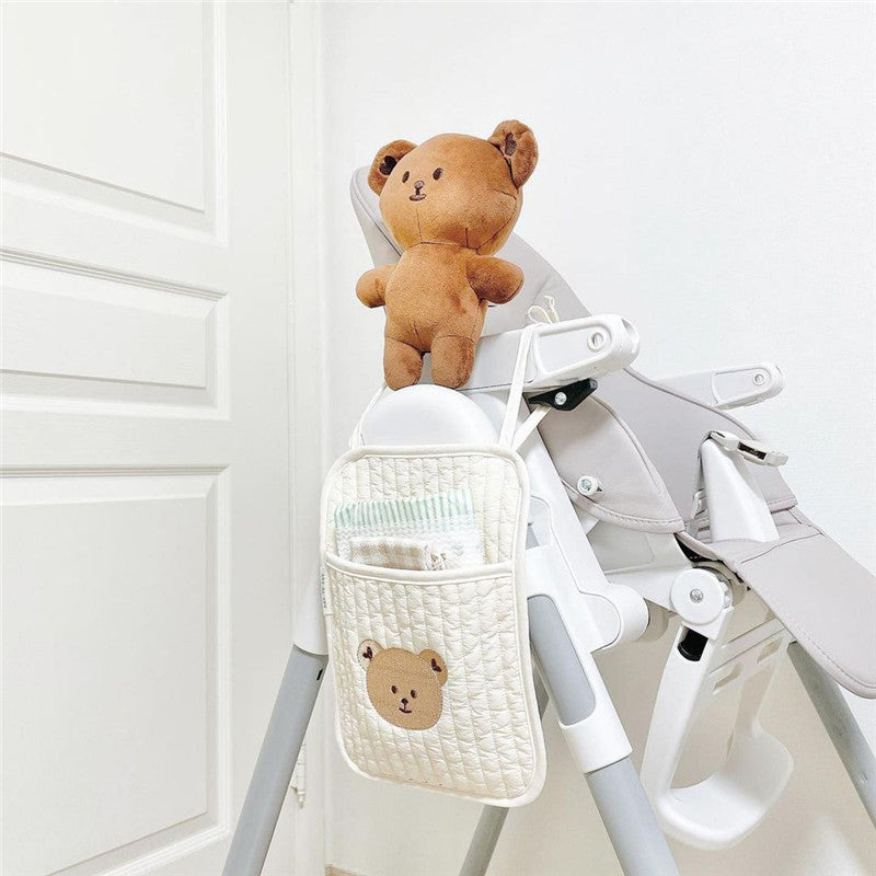 Bedside Baby Bottle & Diaper Organizer