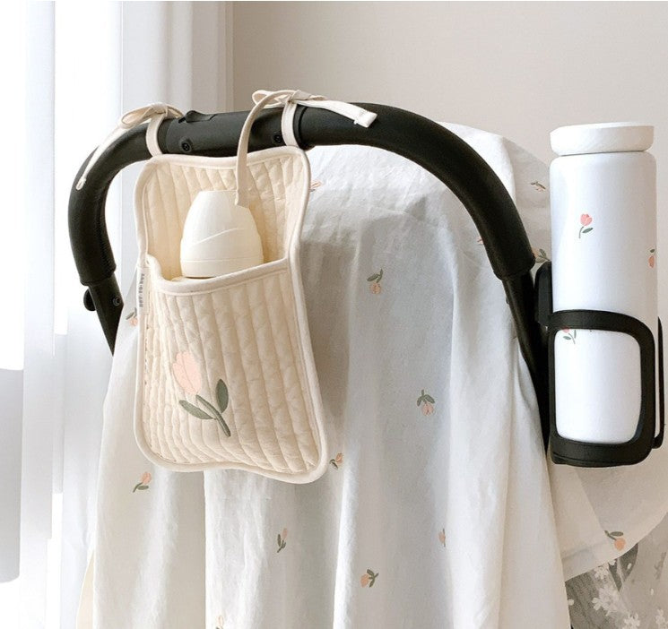 Bedside Baby Bottle & Diaper Organizer