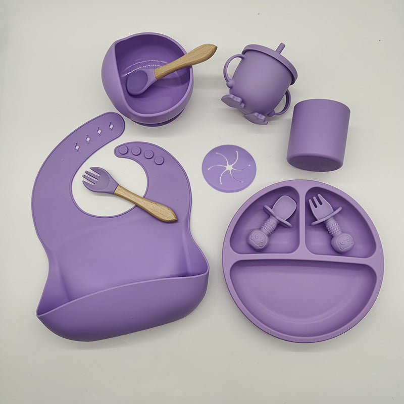 Kid-Friendly Silicone Dinner Plates