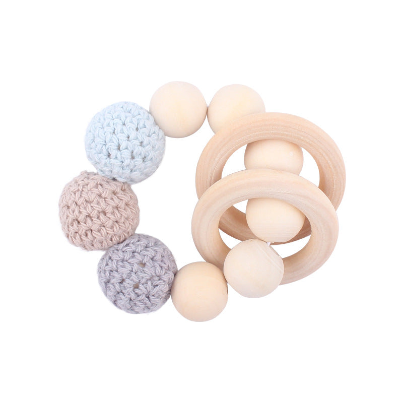 Cute Baby Pacifier Clip with Woolen Yarn Bal