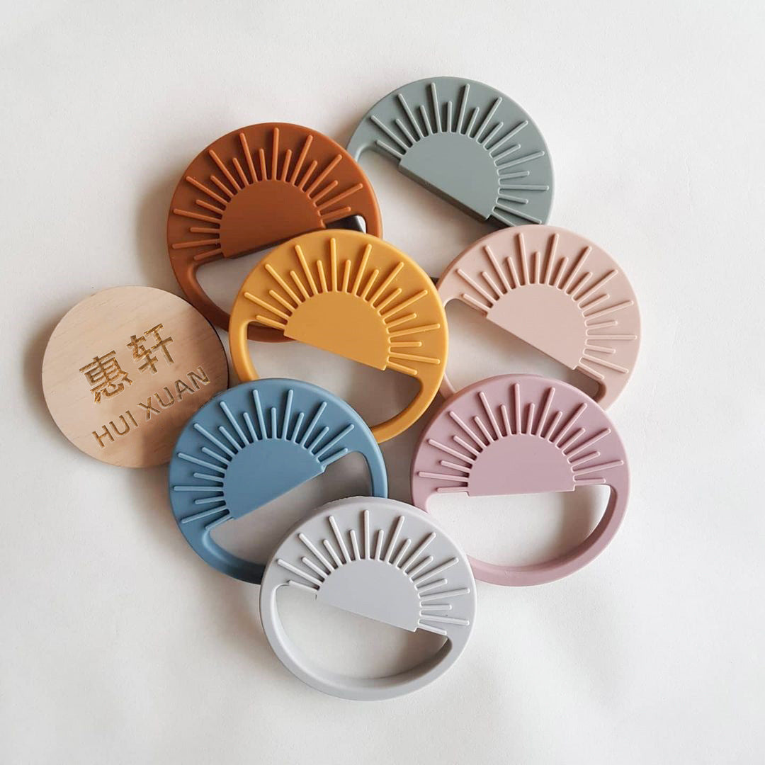 Soothing Silicone Teether Toy for Babies