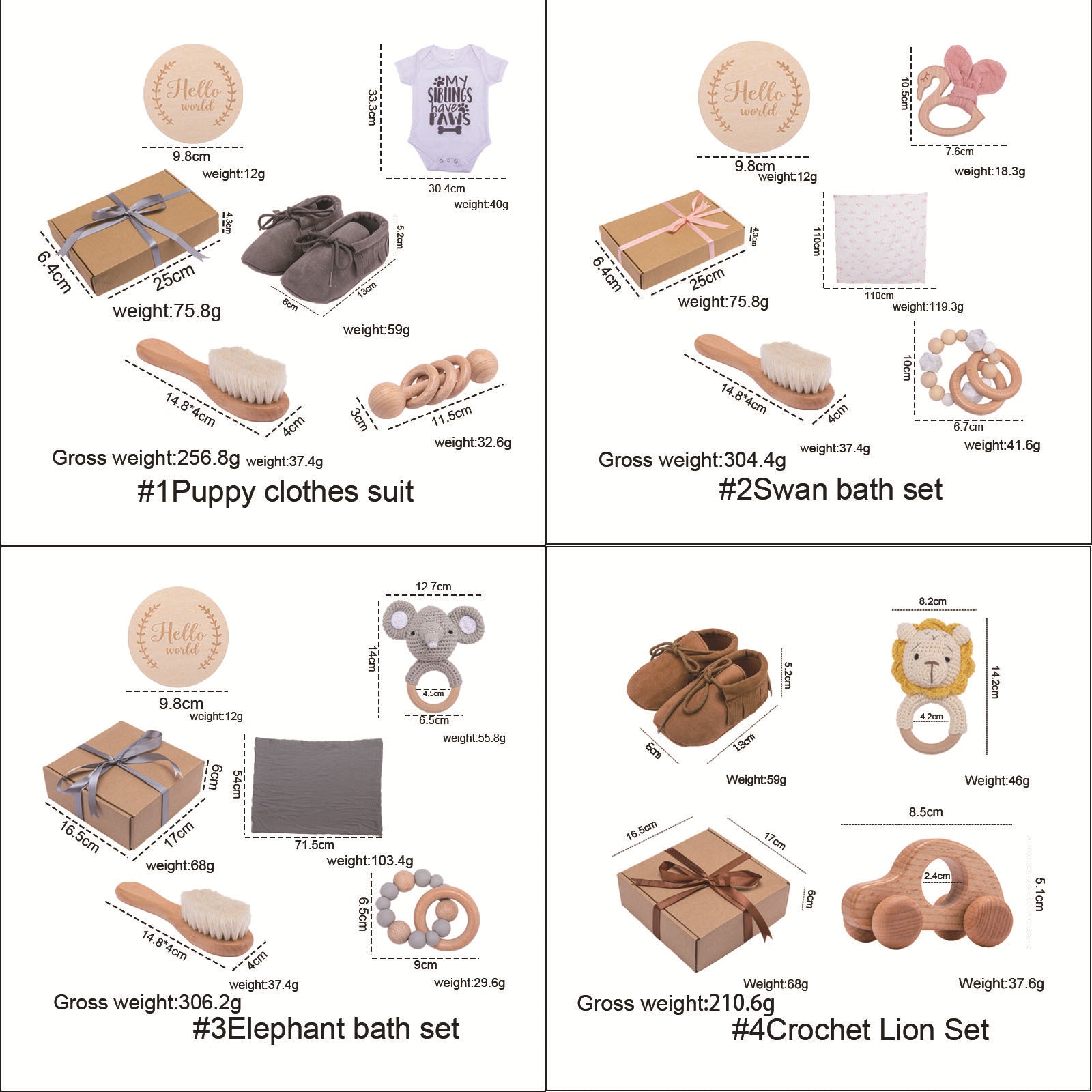 Baby Bath Gift Box – Soft Towel and Bath Toys
