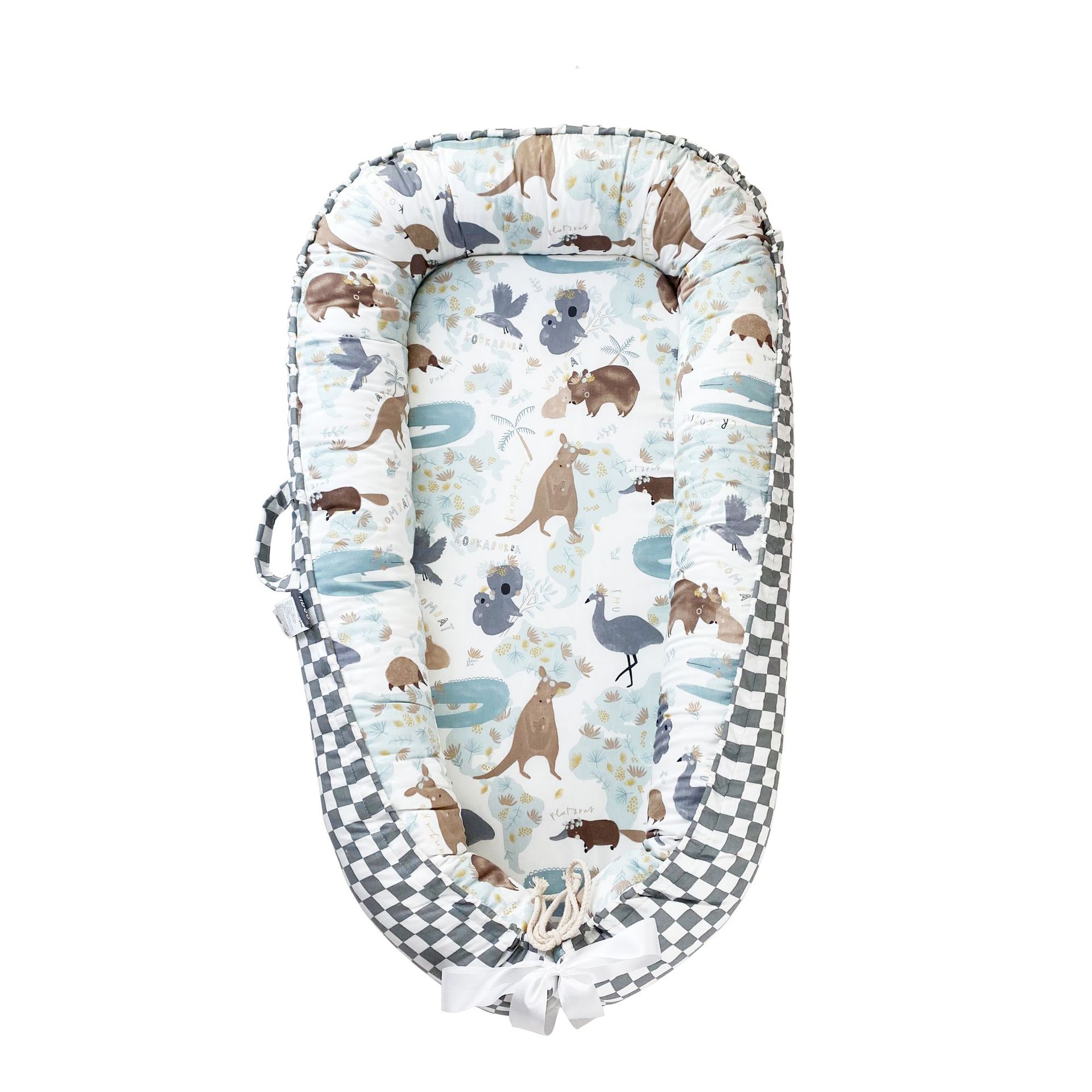 Cozy Cotton Baby Nest – Portable Bed for Newborns