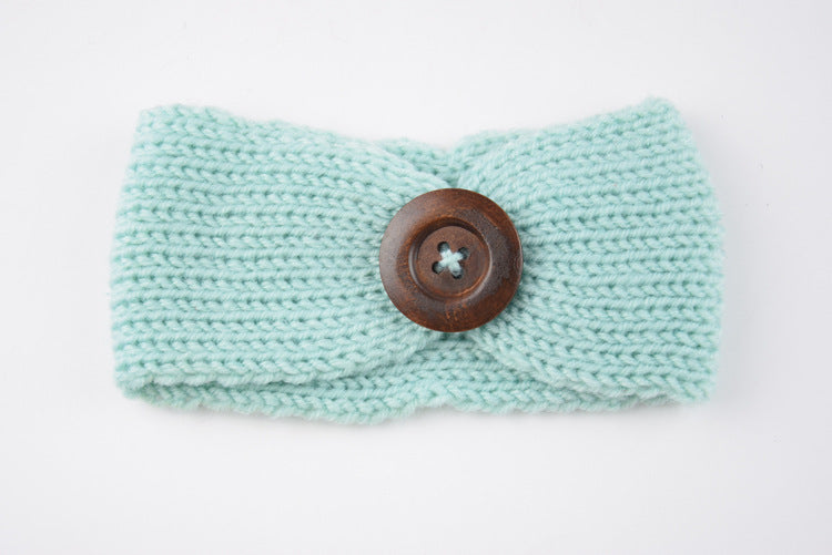Hand‑Woven Baby Wool Headband – Soft & Adorable Accessory