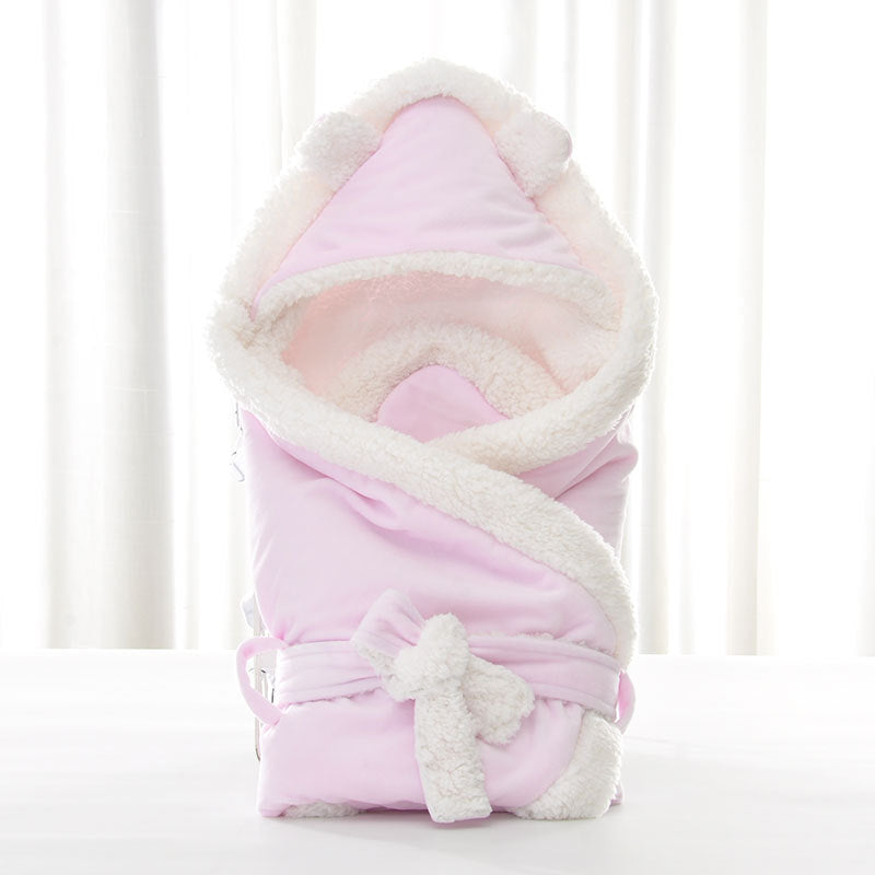 Cozy Solid Baby Swaddle Blanket
