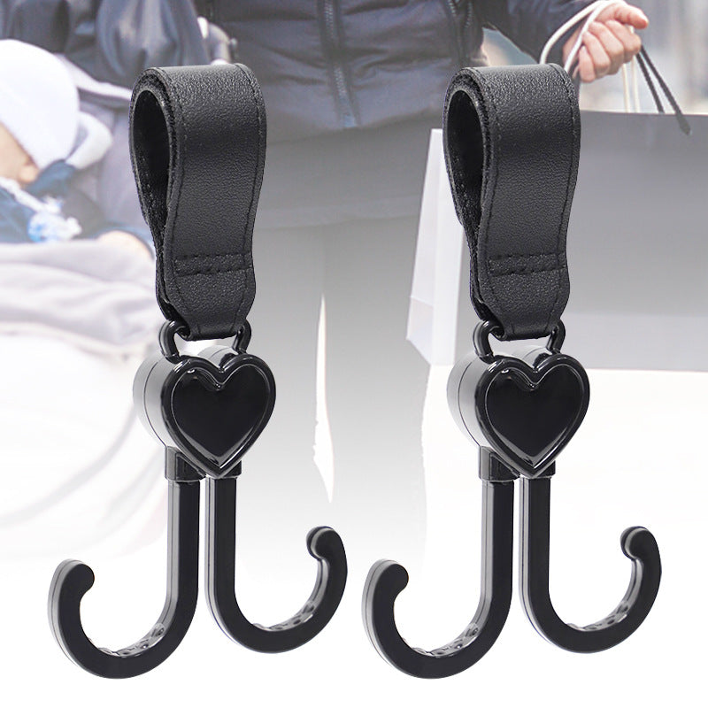 Universal Stroller Hook – Baby Carriage & E‑Bike Storage
