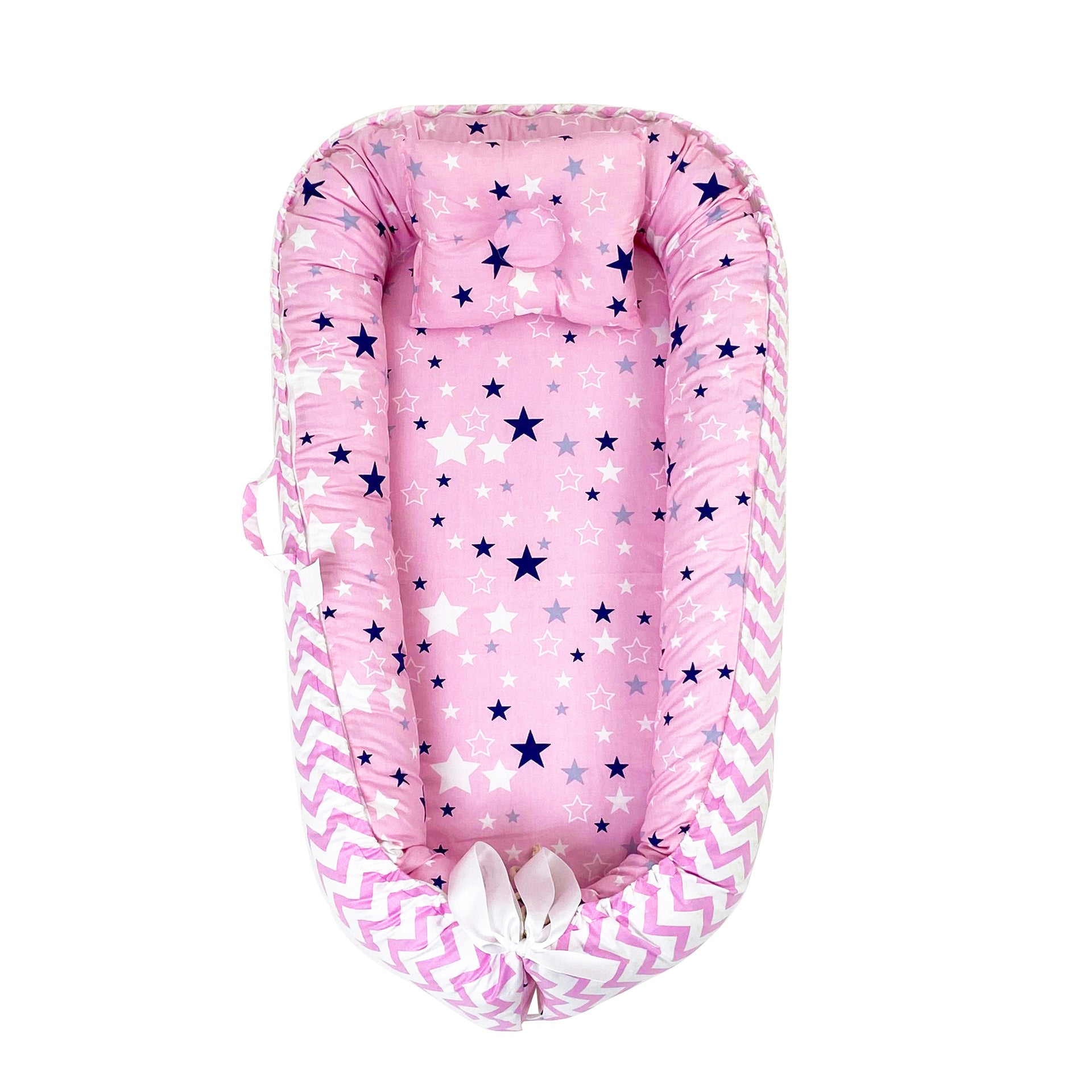 Cozy Cotton Baby Nest – Portable Bed for Newborns