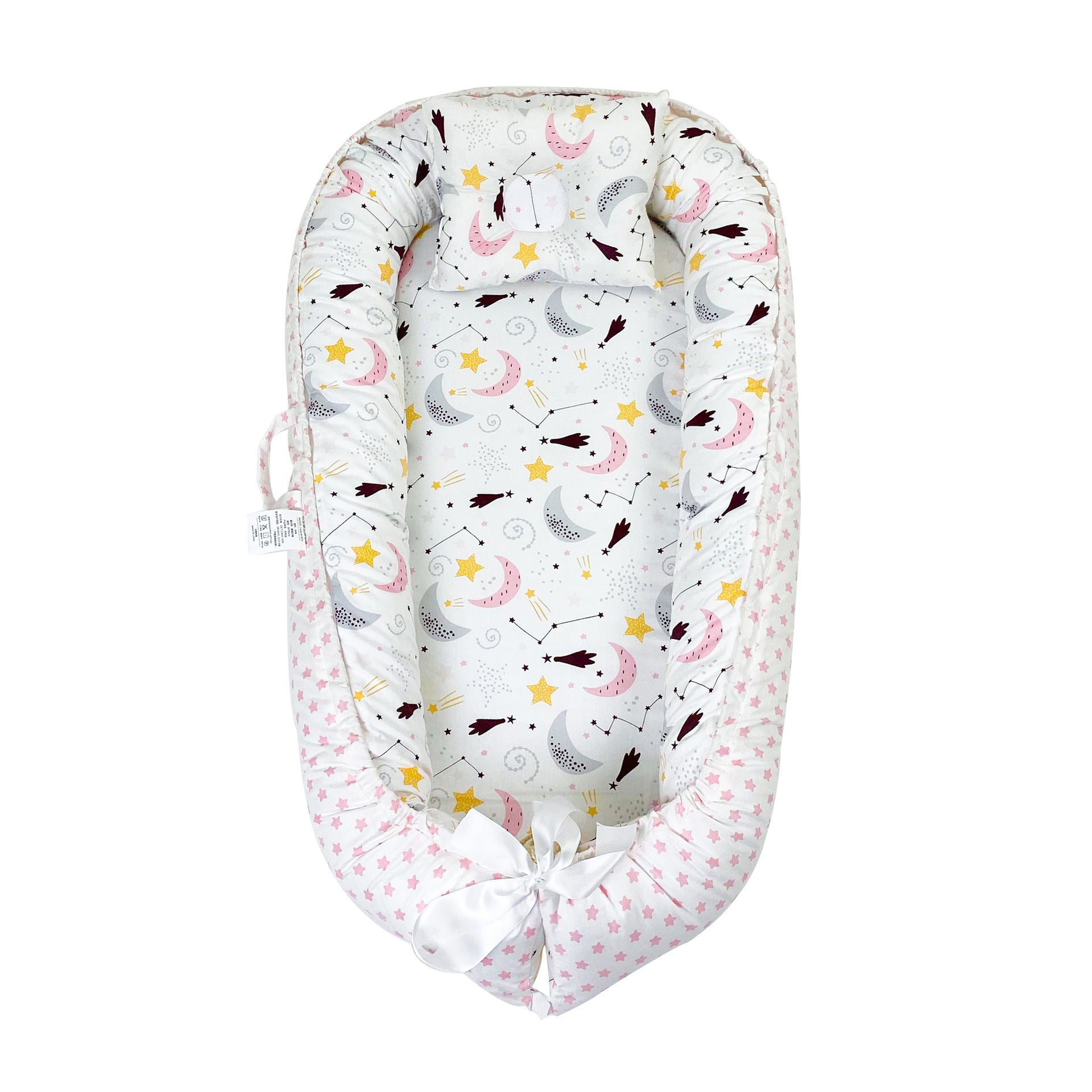 Cozy Cotton Baby Nest – Portable Bed for Newborns