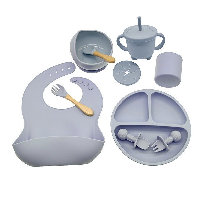 Kid-Friendly Silicone Dinner Plates