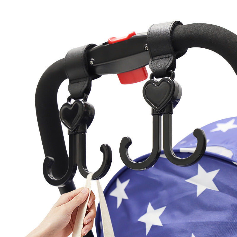 Universal Stroller Hook – Baby Carriage & E‑Bike Storage