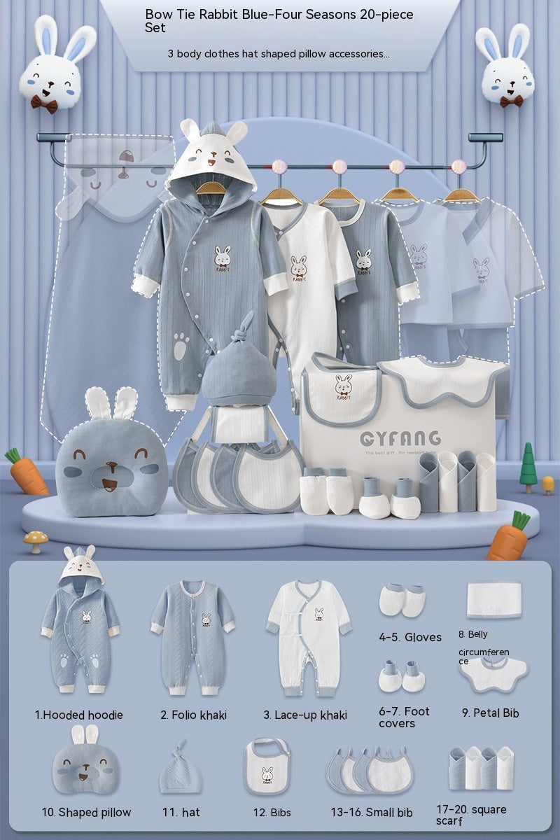Newborn Essentials Gift Set – Baby Clothes & Accessories