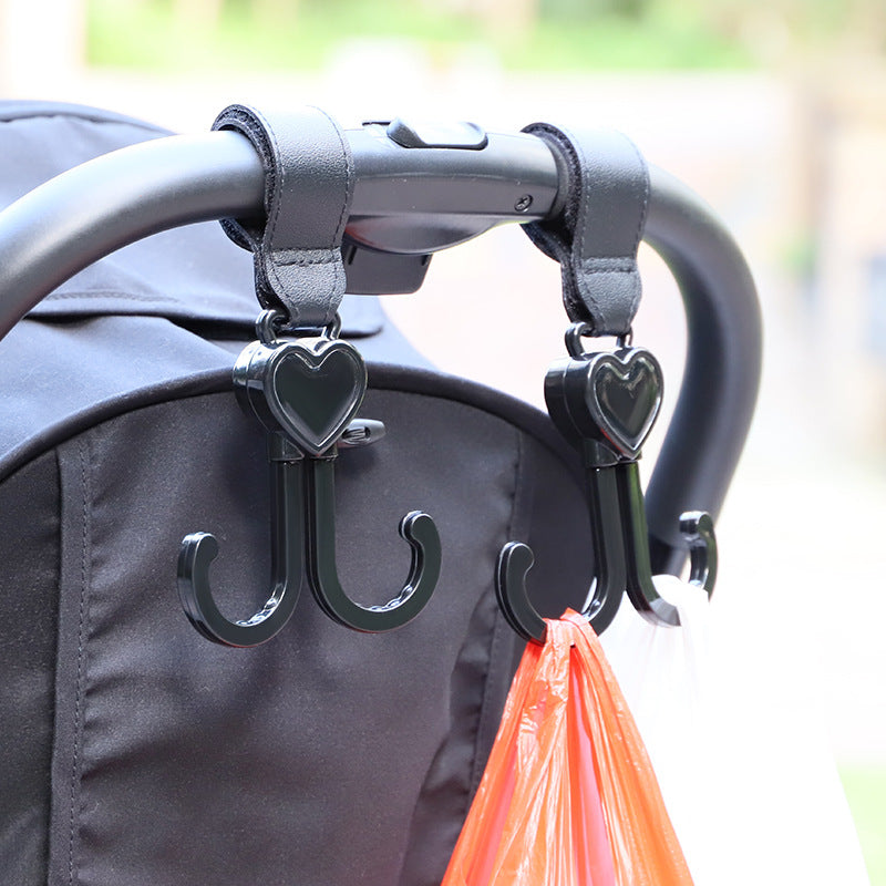 Universal Stroller Hook – Baby Carriage & E‑Bike Storage