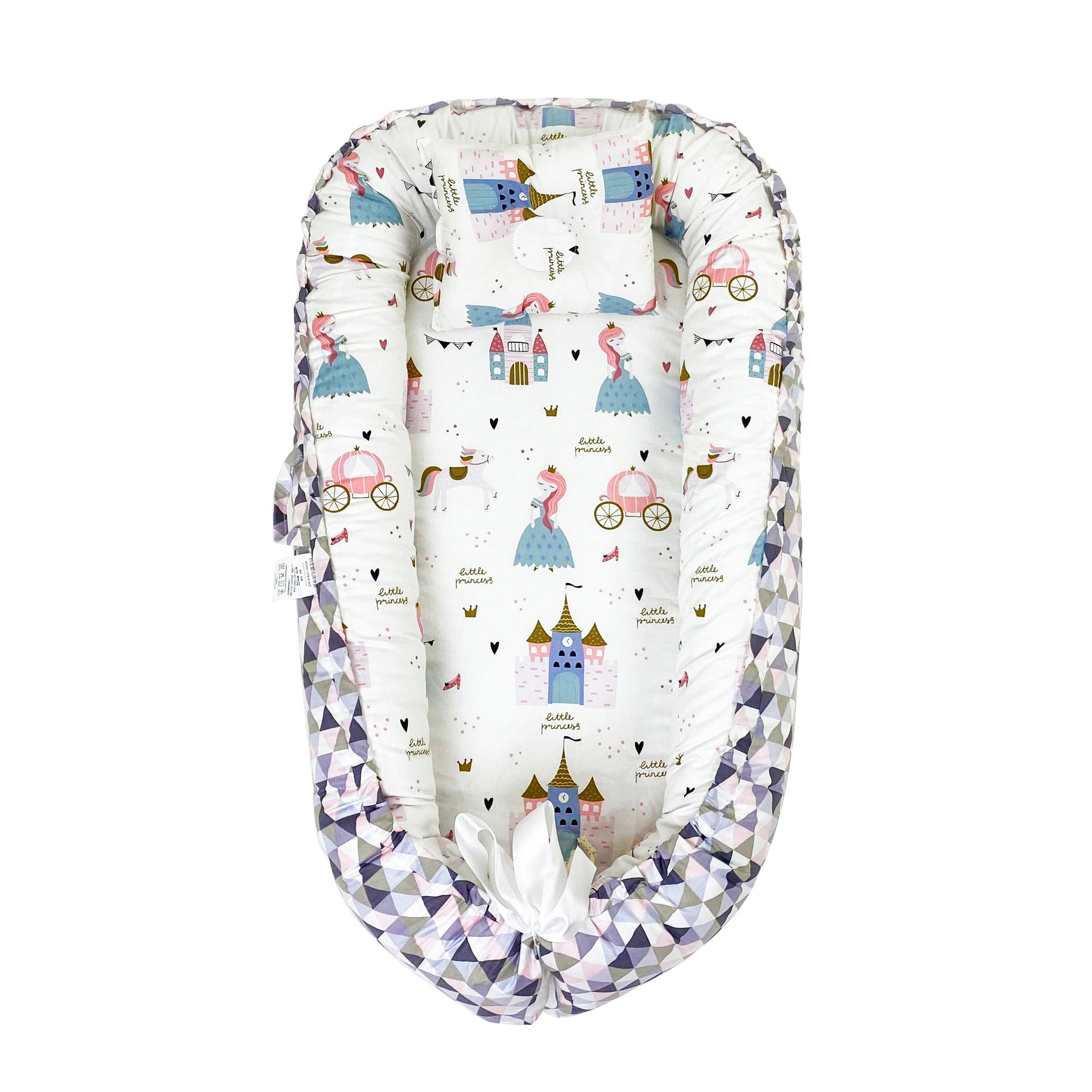 Cozy Cotton Baby Nest – Portable Bed for Newborns