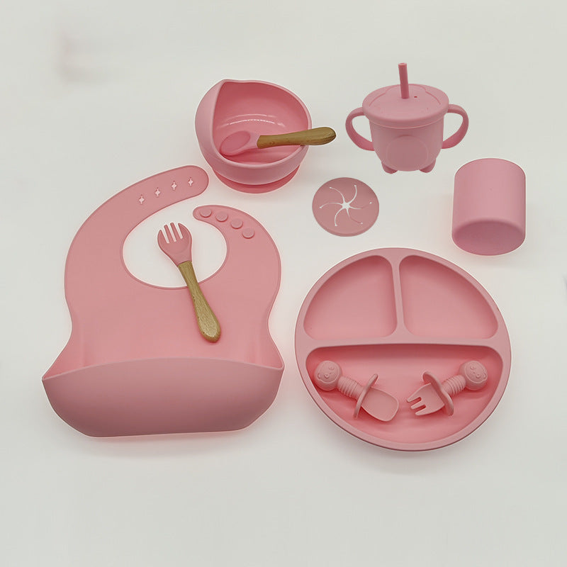 Kid-Friendly Silicone Dinner Plates