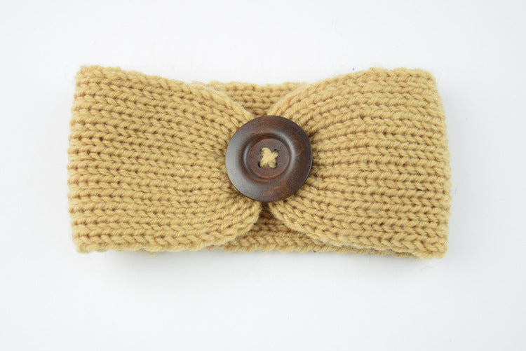 Hand‑Woven Baby Wool Headband – Soft & Adorable Accessory
