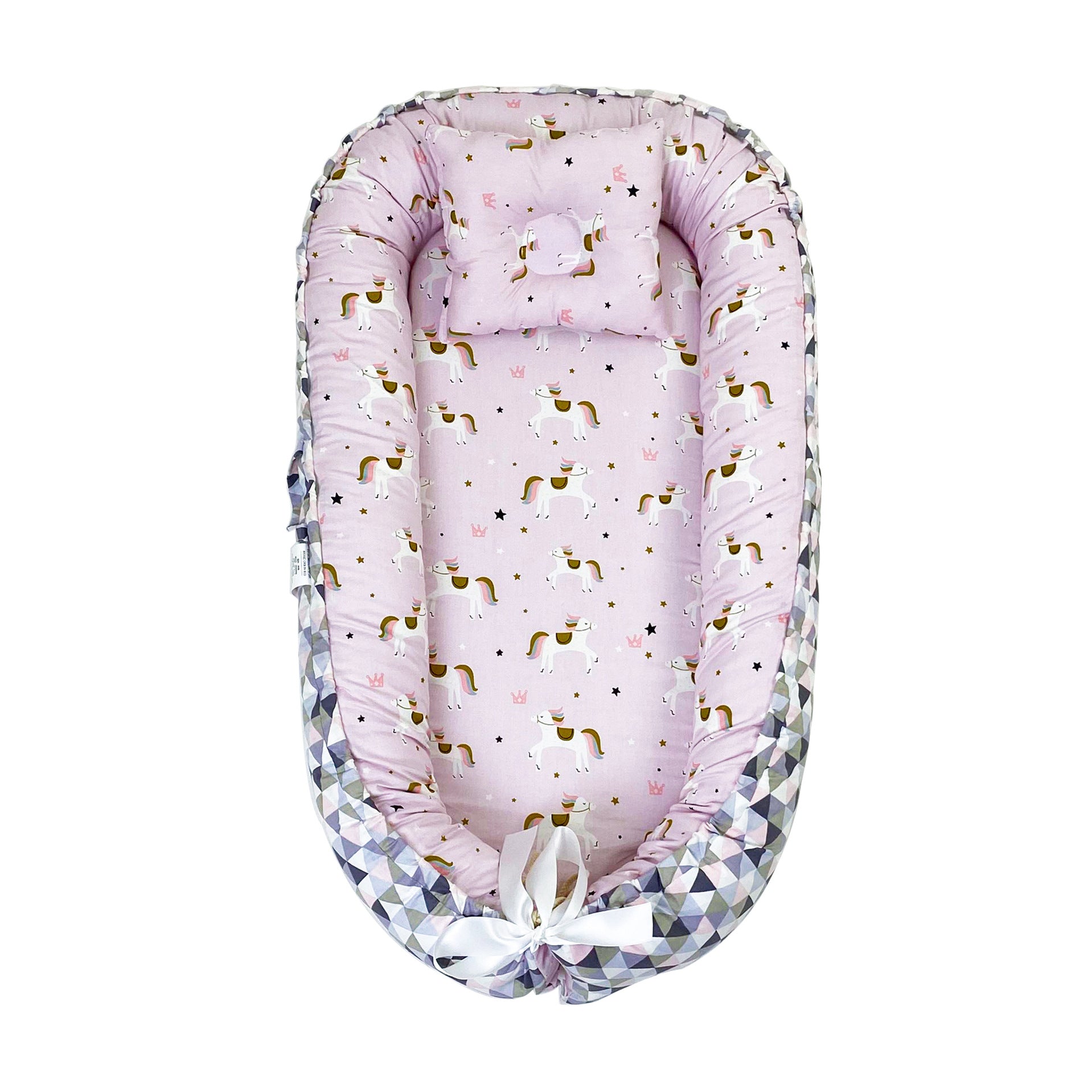 Cozy Cotton Baby Nest – Portable Bed for Newborns
