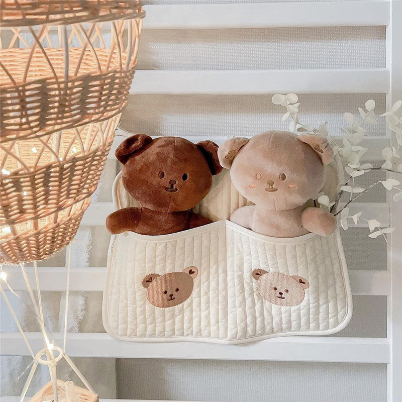 Bedside Baby Bottle & Diaper Organizer