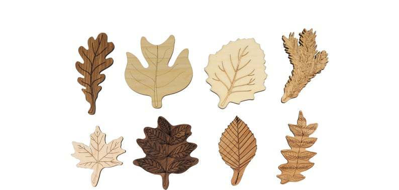 Educational Montessori Leaf Puzzle Toy