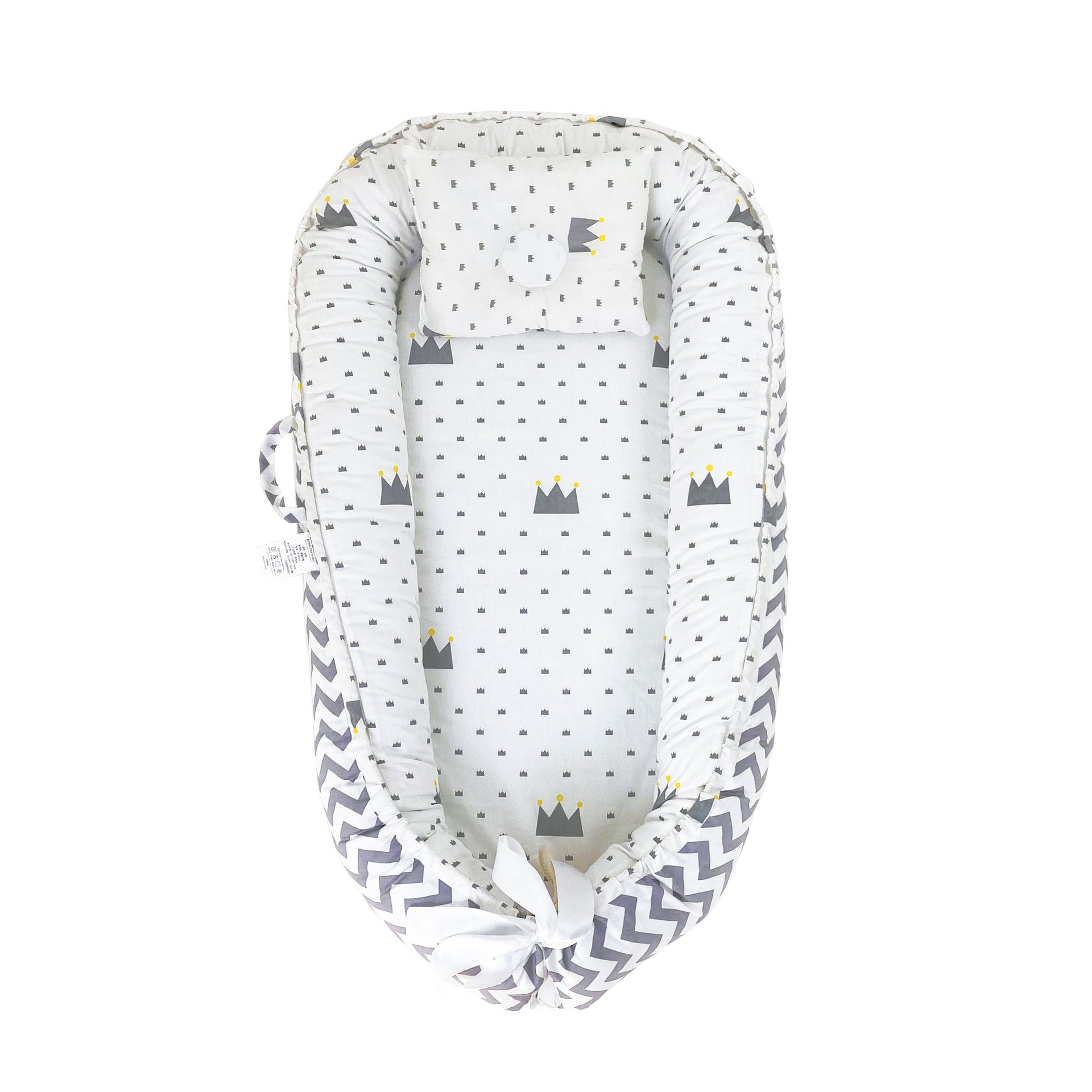 Cozy Cotton Baby Nest – Portable Bed for Newborns