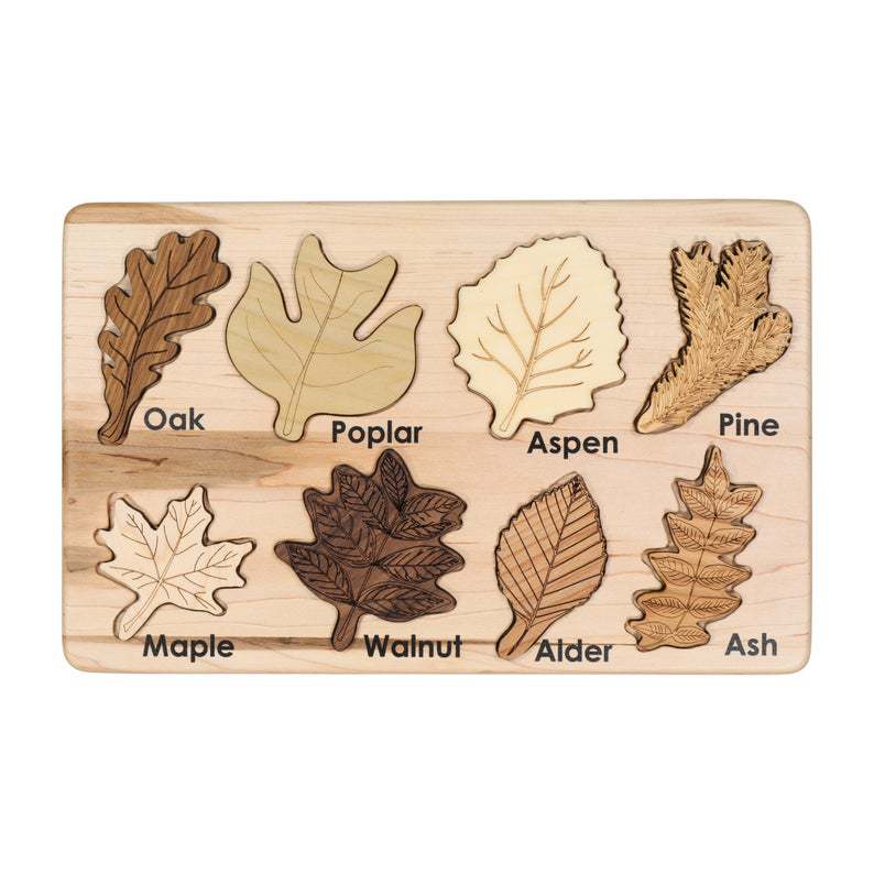 Educational Montessori Leaf Puzzle Toy