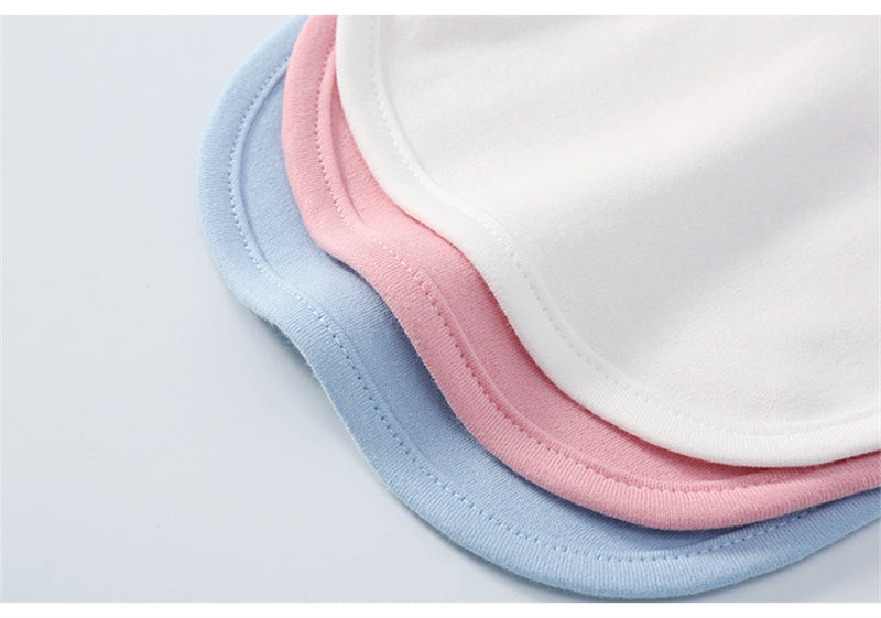 Baby Cotton Bibs for Saliva and Mealtime – Colorful