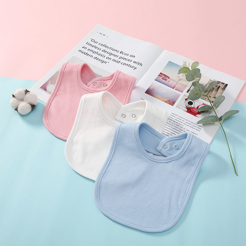 Baby Cotton Bibs for Saliva and Mealtime – Colorful