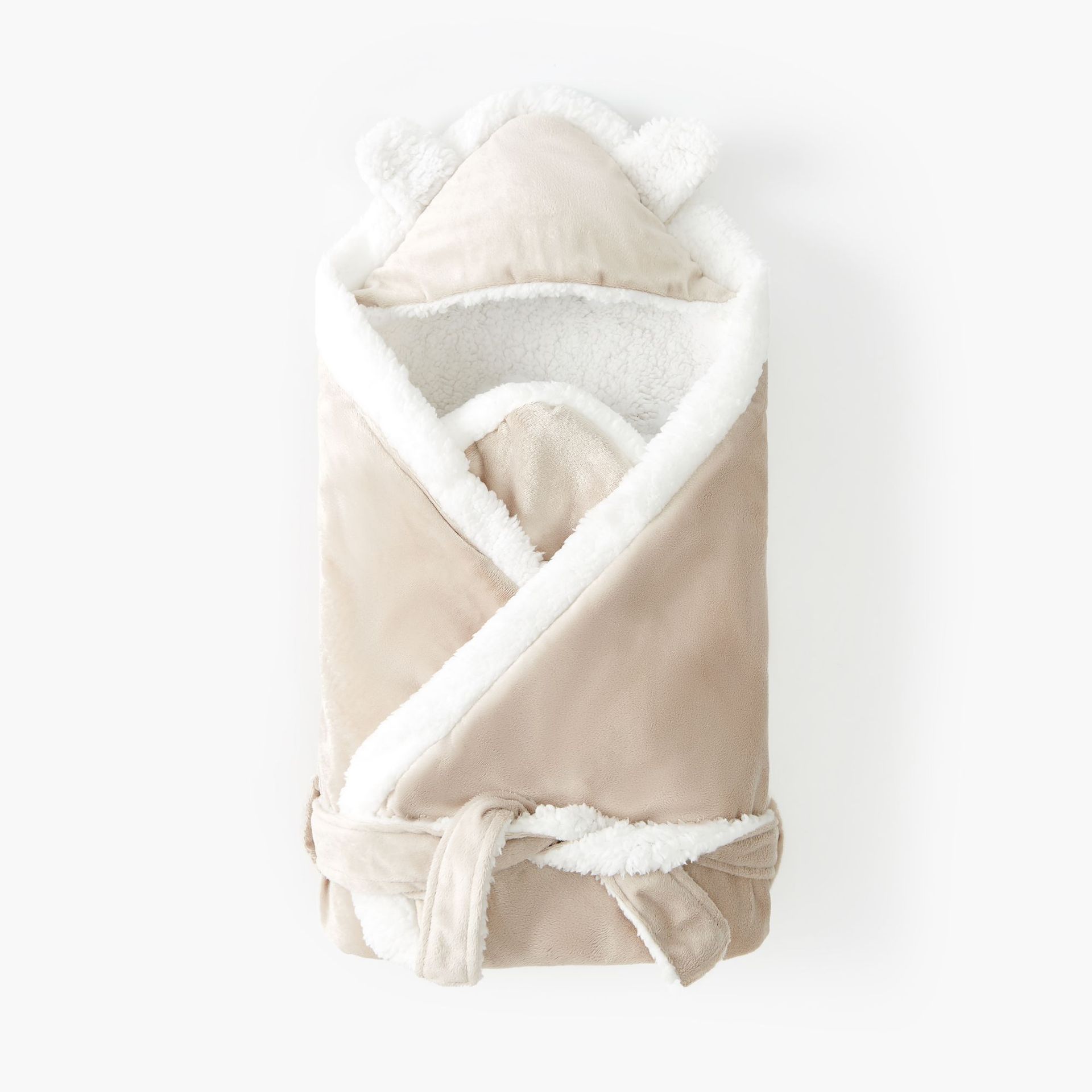 Cozy Solid Baby Swaddle Blanket