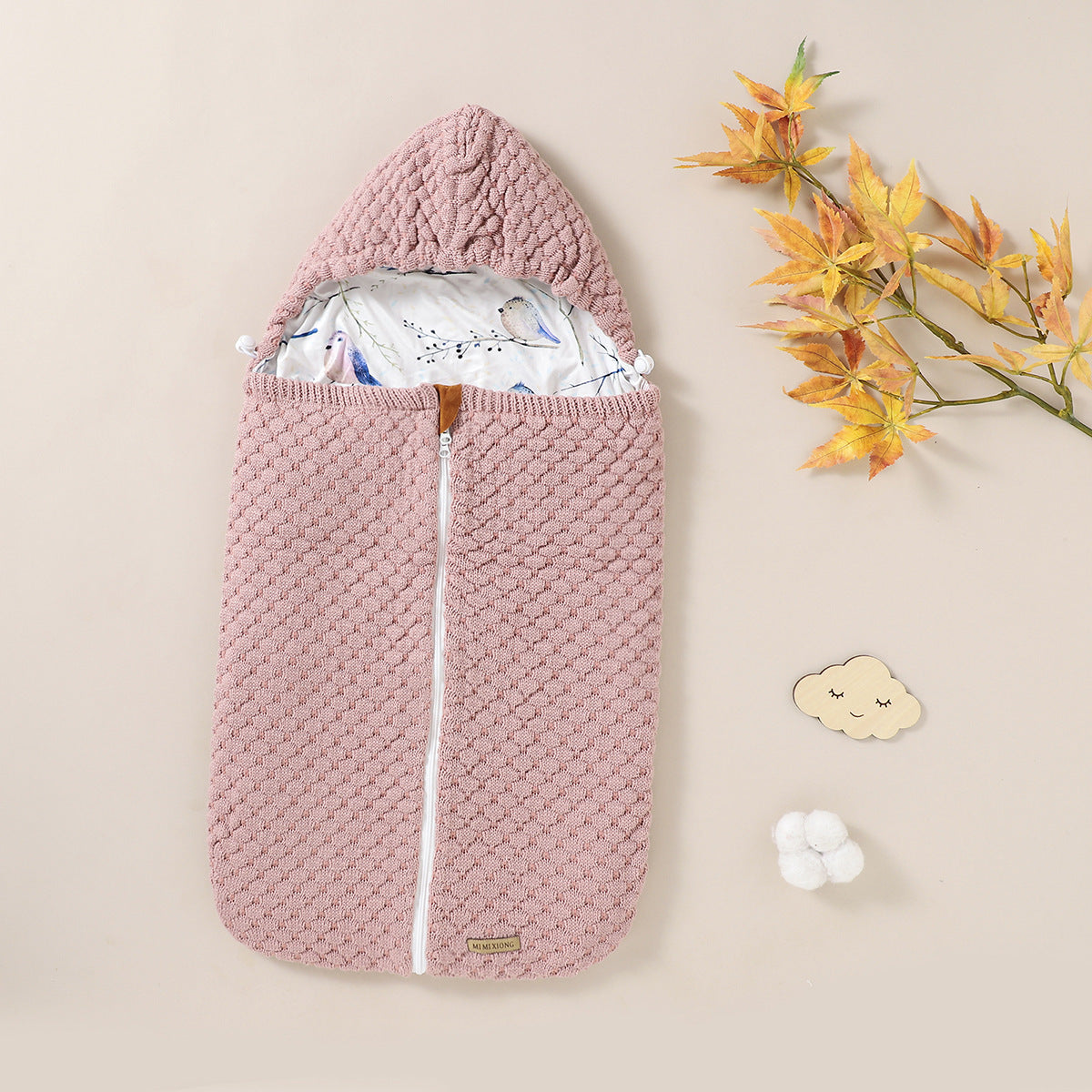 Soft Newborn Swaddle Cocoon for Better Sleep