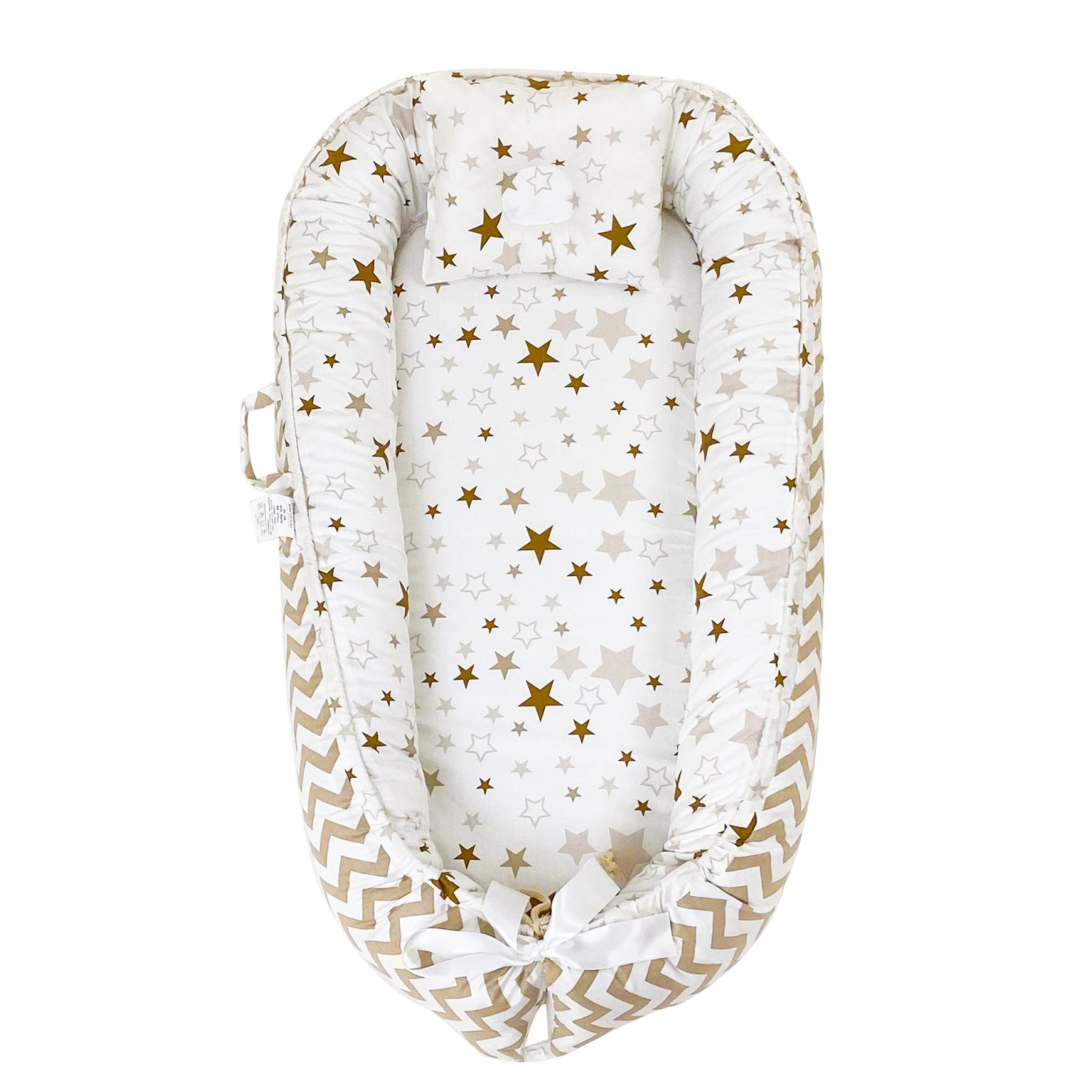 Cozy Cotton Baby Nest – Portable Bed for Newborns