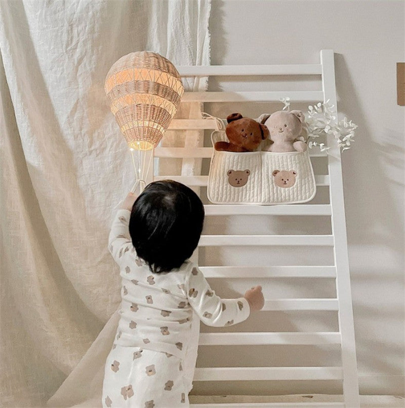 Bedside Baby Bottle & Diaper Organizer