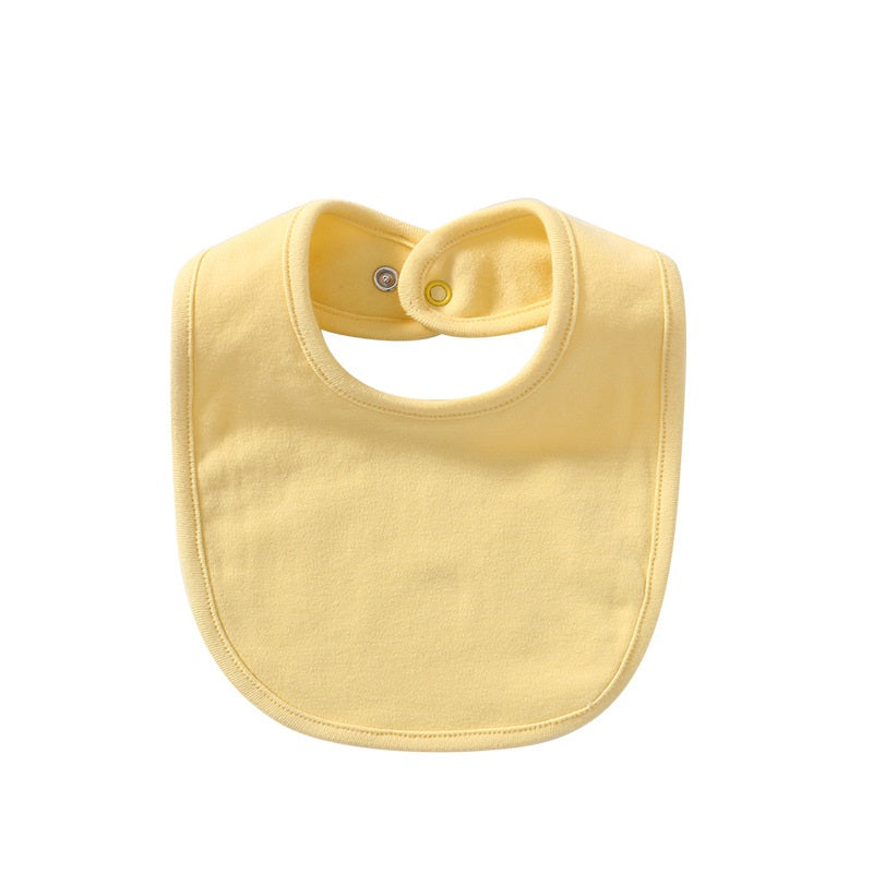 Baby Cotton Bibs for Saliva and Mealtime – Colorful