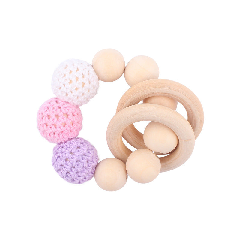 Cute Baby Pacifier Clip with Woolen Yarn Bal