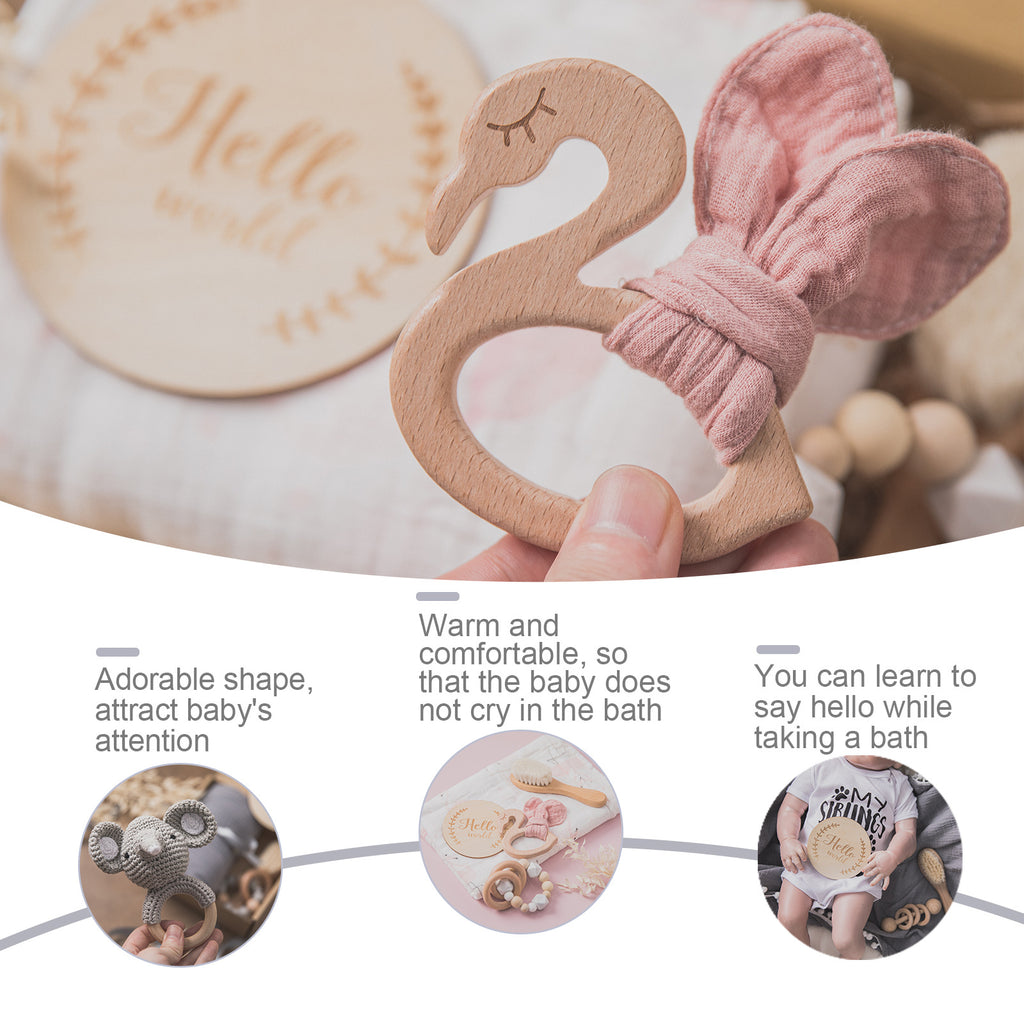 Baby Bath Gift Box – Soft Towel and Bath Toys