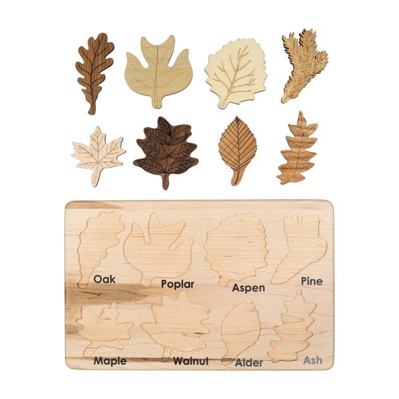 Educational Montessori Leaf Puzzle Toy